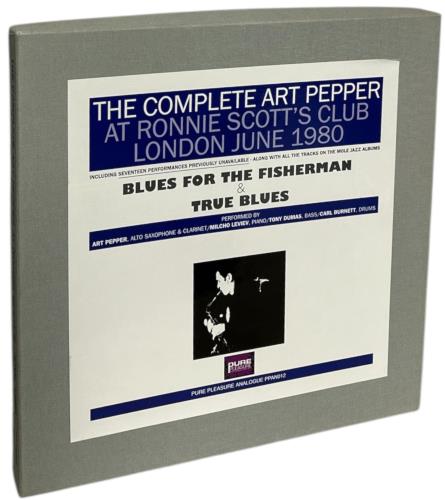 Art Pepper At Ronnie Scott's Club 7LP 貴重 Art Pepper At Ronnie Scott's Club 7LP 貴重